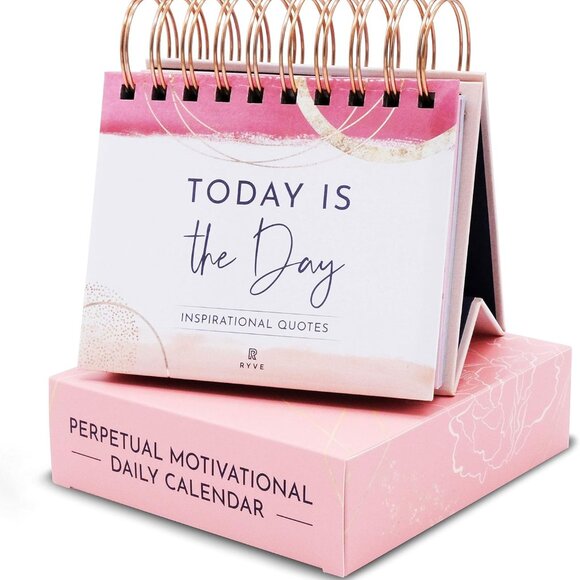Motivational Calendar - Daily Flip Calendar with Inspirational Quotes - Motivati - Picture 1 of 8
